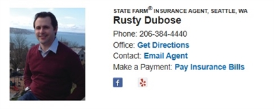 Rusty Dubose: State Farm Agent Since 2009